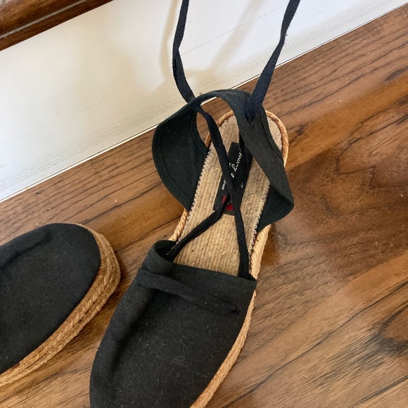 Espadrilles black platform - Picture 3 of 8